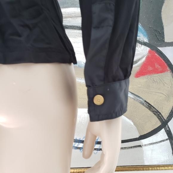 Laurèl Jeans | Mesh Button-down Shirt - Picture 9 of 14